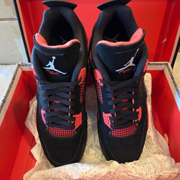 Air Jordan 4 Retro Red Thunder (CT8527-016) - Men's sz 13 - Picture 3 of 10
